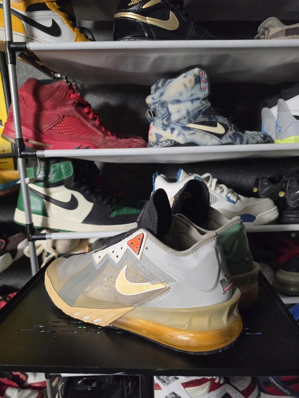🔥 Nike Air Max 270 Tune Squad Marvin Bugs Bunny Gray Orange Men's Size 10